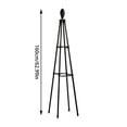 thumbnail image 3 of BINGLI Tower Obelisk Trellis for Potted Climbing Plants, Rustproof Plastic Coated Metal Plant Support for Vegetables, Vines, and Rose Bushes, 3 Size Options, 3 of 9