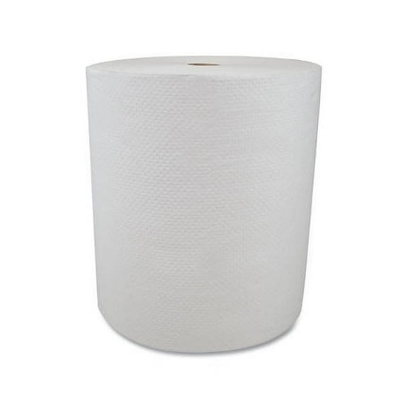 MORCON TISSUE, Valay Proprietary Roll Towels 1-Ply, 8" x 800 ft, White, 6 Rolls/Carton