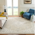 thumbnail image 2 of SAFAVIEH Micro-Loop Emilija Oriental Area Rug, Light Grey/Ivory, 10' x 14', 2 of 8