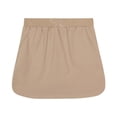 thumbnail image 4 of LJEFF Girls Skorts with Shorts, Drawstring Pockets Skirt Casual Summer Elastic Waist Kids School uniforms Khaki Size 6, 4 of 8
