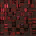 thumbnail image 3 of 5 pack Jam Red 11.3 in. x 11.3 in. Polished and Matte Finished Glass Mosaic Floor and Wall Tile (4.43 sq. ft./Case), 3 of 3
