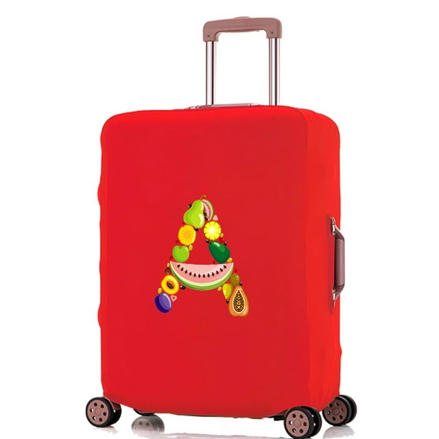 Travel Suitcase Cover Protector Reusable for Washable 18-32inch fruit Printed Pattern Series Travel Accessories 2024 8fruit A XL