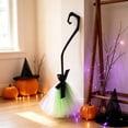 thumbnail image 6 of 38.2 Inch Witch Broom Scary Costume Prop Decoration, Halloween Prop Magical Sweeper Witch Enchanting Broomstick Fly Like This Outdoor Party Decoration Costume Accessory PVC Prop for Adults, 6 of 6