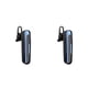 thumbnail image 1 of sweethay Auricular compatible con Bluetooth Inalámbrico Deportes Cancelación de ruido Gancho para la oreja Auriculares Teléfonos móviles Accesorios Azul negro 2piezas, 1 of 6