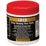Silver Brazing Flux Paste, Jar, 2 Oz.