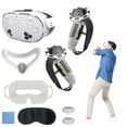 thumbnail image 6 of SUNHUFA 7Pcs VR Accessories Set for Meta Quest 3S VR Face Cover Controller Grips (White), 6 of 9