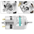 thumbnail image 3 of XD-775 12V High Speed Low Noise Double Ball Bearing Brush DC Motor (12V 10000rpm), 3 of 4