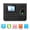 Black - US Plug, variant on BOKYAN Biometric Fingerprint Time Attendance Machine Clock 2.4in Color Screen Password Check-In System (US Plug) 7.87 inches / 20 cm
