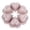 Pink, variant on 6 Cavity Silicone Heart Shaped Cake Pans Nonstick Heart Cake Mold For Baking Oven Microwave(Pink-25.8Cm)