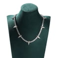 thumbnail image 5 of Collar de pantera negra para hombres, gargantilla de cadena chapada en acero inoxidable para Cosplay Wakanda King Boys, 20 pulgadas, 5 of 5