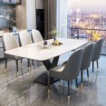 thumbnail image 2 of Desk Console Dining Table Conference Office Reception Hall Restaurant Dining Table Bar Muebles Para El Hogar Luxury Furniture My Lux Decor Round, 2 of 12
