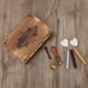 thumbnail image 4 of Sello de sellado de estilo retro, mango de madera, cuchara para sello con kit de cera de sellado, 4 of 5