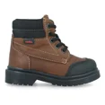 thumbnail image 1 of Botas Niño Zapatos Casual Piel Cafe, 1 of 5