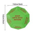 2025 Holiday Santa Swap Gift Exchange Dice Fun 12Sided Game for Christmas Gatherings Safe