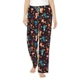 thumbnail image 2 of Goofa Cute Animals Printed Soft Pajama Pants for Women, Wide Leg Comfy Casual Lounge Yoga Pants-X-Large, 2 of 9