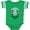 Football Green and White, variant on Inktastic Summer Vacation in West Palm Beach Boys or Girls Baby Bodysuit