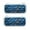 White, variant on Blue Leather Hive Pattern, Carrying Case For Nintendo Switch & OLED Version, Eva Lightweight Shockproof Protective Pouch Case for Game Console & Accessories with 10 Game Card Slot & Wristband, White