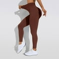 thumbnail image 4 of Yindaity Women'S Leggings High Waisted Leggings for Women - Tummy Control Yoga Pants for Workout Running Athletic Women's Leggings(Coffee,S), 4 of 5