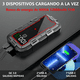 thumbnail image 5 of Arrancador De Batería Para Coche Portátil 5000a Con Pantalla Malubero Negro Rojo, 5 of 5