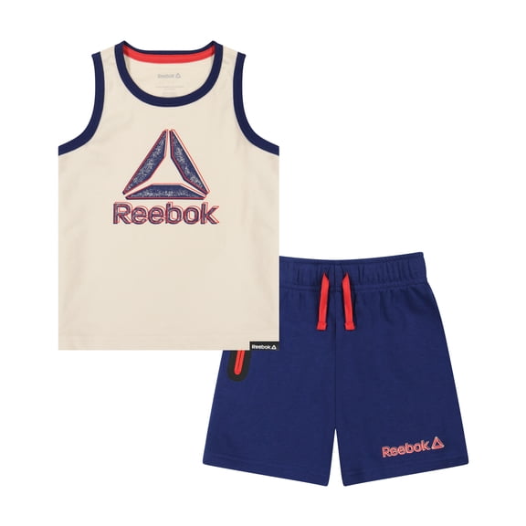Reebok Toddler Boys "Full Speed" Tank & Short Set, Sizes 12M-5T