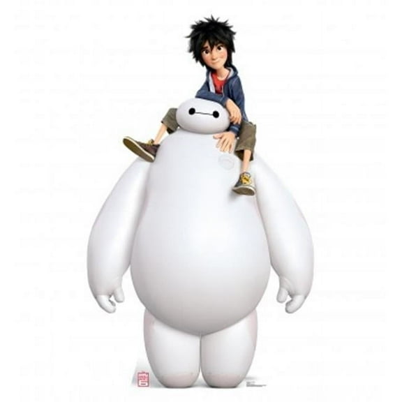 Baymax and Hiro Disneys Big Hero 6 Cardboard Standup