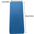 thumbnail image 4 of 1.5cm Thick Small Yoga Mat 60x25cm, Anti-Slip Portable Fitness Mat for Indoor Gym, Core Training & Slimming Workout, 4 of 4