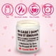 thumbnail image 3 of Cera de soja Candle Lihome con aroma a vainilla y coco, 200 ml, 3 of 7