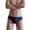 Blue, variant on Men's Underwear Multipack Modal Men's Underwear Ice Silk Briefs Low Waist Elastic Buttocks Underwear