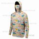 thumbnail image 3 of SPELISPOS Sudadera con capucha para hombre, camisetas de pesca, sudadera de manga larga, sombrero, jersey, máscara facial UV, ropa de pesca para exteriores, secado rápido, 3 of 5
