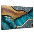 thumbnail image 1 of Cuadro Decorativo Canvas Abstracto Canvas Revolution Capa Tierra Dorada 90x60, 1 of 3