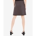 thumbnail image 2 of Max Studio London Womens Pull-On A-line Skirt, Brown, X-Small, 2 of 2