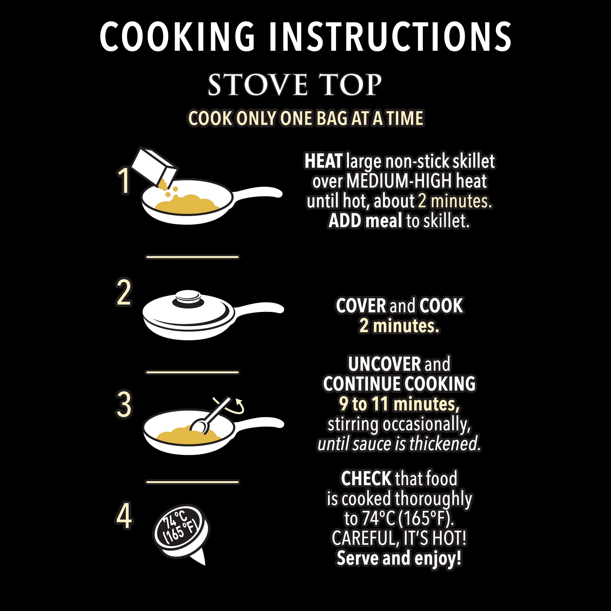 Brocoli et bœuf P.F. Chang’s MENU À LA MAISONMC - Surgelé et prêt en quelques minutes - Sans colorants, arômes, ni agents de conservation artificiels - Des saveurs inspirées de celles des restaurants POELE BOEF BROCO