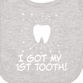 thumbnail image 3 of Inktastic I Got My First Tooth Announcement Newborn Bib, 3 of 3