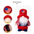 thumbnail image 5 of Zgyau Independence Day Table Ornament 4th Of July Decorations Veterans Day American Gnome Plush Memorial Day Gifts For Veterans Spring Gnomes Decorations For Home 4th Of July G, 5 of 9
