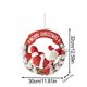 thumbnail image 2 of ¡Gran oferta de coronas XIUH! Figuras de peluche navideñas de pie con patas retráctiles, muñeco de nieve, Papá Noel, adorno para fiesta de Navidad en casa, regalo de muñeca navideña (B1), 2 of 3