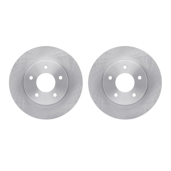 Dynamic Friction Company Rear Brake Rotors 6002-52010