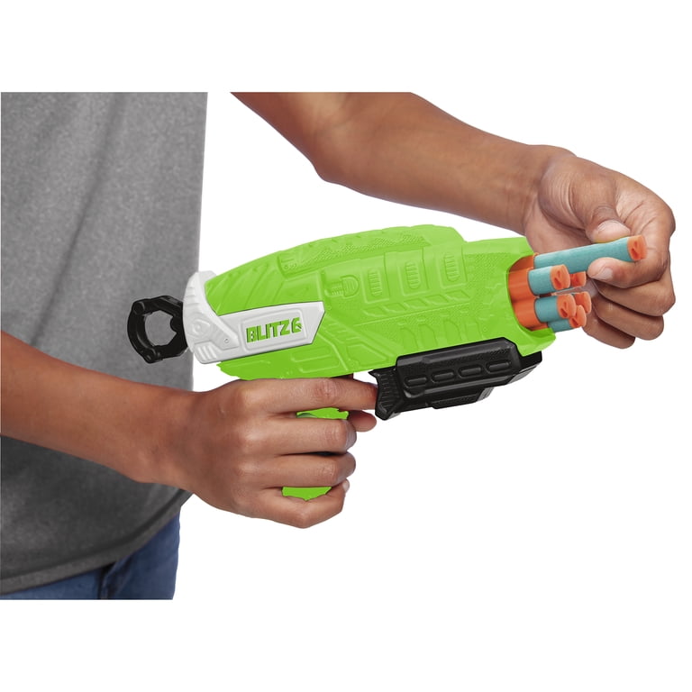 Blitz 6 Dart Blaster W/ 12 Accu-Blast Darts, Ages 6+ - Walmart.com