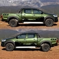 thumbnail image 5 of Ensemble de 2 Autocollants pour Voiture - Matériau PVC, Noir (Tailles 190x50 cm et 40x10 cm), Poids 270 g, Couleurs Rouges/blanches au Choix, Format d'Emballage 19,7x2x2 Po, 5 of 5