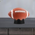 thumbnail image 7 of KALLORY Football Display Stand Plastic Design for Sports Memorabilia Showcase, 1 Set for Fan Gear Collection and Decor, 7 of 7