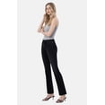 thumbnail image 5 of Flying Monkey - Mid-Rise Bootcut Jeans in Sleek Vintage Black (32" Inseam) - F5291, 5 of 10