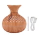 thumbnail image 1 of Difusor de aroma de 2,5 W, 300 ml, con alimentación por USB, funcionamiento silencioso, humidificador de aroma con forma de florero para oficinas, dormitorios, color ámbar, 1 of 10
