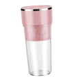 thumbnail image 3 of Licuadora portatil personal USB Recargable Soledad 400ml 4 cuchillas Rosado, 3 of 10