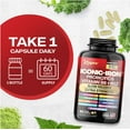 thumbnail image 4 of Zoyava Iron Supplement – Slow Release Iron Vitamin with B12, Folate, Zinc & Probiotics for Men & Women, 4 of 6
