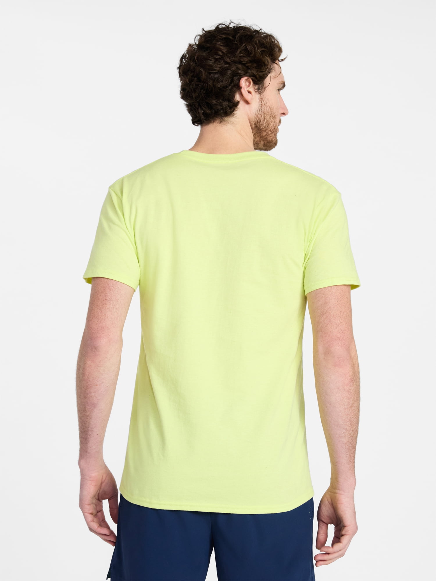 Athletic Works Men's and Big Men's Cotton Active Tee with Short Sleeves, Sizes XS-4XLT