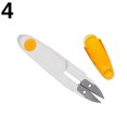 thumbnail image 1 of Trayknick Mini Portable Handheld Embroidery Tool Sewing Snips Thread Cutter Scissors Yellow 12 cm, 1 of 13