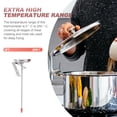 thumbnail image 3 of WESIEVYA 2pcs Thermometer Kitchen Cooking 304 Stainless Steel Precision Probe BBQ, 3 of 8