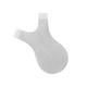thumbnail image 4 of Cepillo de pestañas portátil de acero inoxidable con almohadillas para pestañas para productos de belleza plata y, 4 of 9