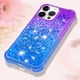 thumbnail image 5 of Funda para iPhone 15 PRO Transparente con Brillos Carcasa Protectora Antigolpes con Glitter Brillante, 5 of 5