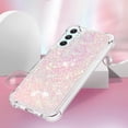 thumbnail image 4 of Case for Samsung Galaxy A25 5G Cover Sparkle Glitter Bling Floating Liquid Quicksand Shockproof Soft Silicone TPU Bumper Protective Phone Cover for Samsung Galaxy A25 5G Case, 4 of 7