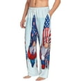 thumbnail image 2 of Daiia Cute Gnomes in USA1 Men's Sleep Pant with Pockets and Drawstring,Pajama Pants-Small, 2 of 9
